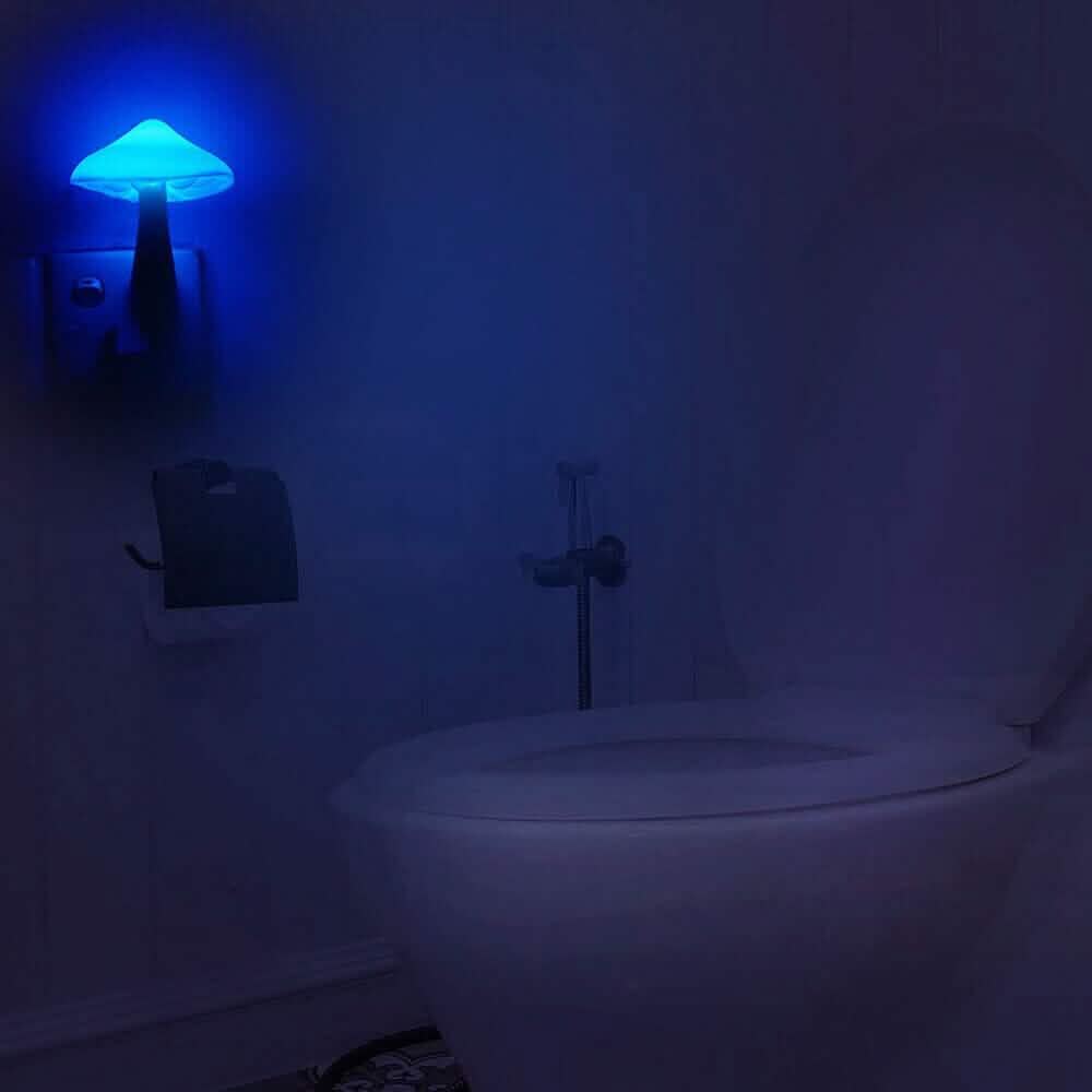3-Pack: Mushroom Night Light with Dusk to Dawn Sensor Indoor Lighting - Tophatter Daily Deals