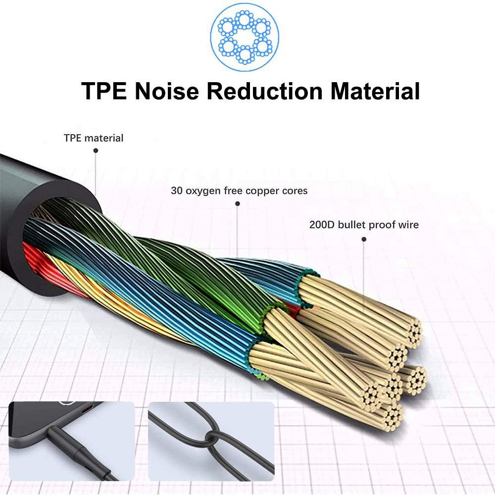 3-Pack: Noise Isolating Tangle Free In-Ear Headphones with Microphone In-Ear Headphones - Tophatter Daily Deals