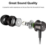 3-Pack: Noise Isolating Tangle Free In-Ear Headphones with Microphone In-Ear Headphones - Tophatter Daily Deals