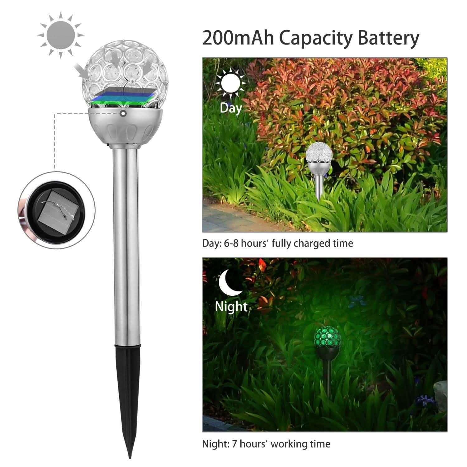 3-Pack: Solarek Outdoor Solar Lights Outdoor Lighting - Tophatter Daily Deals