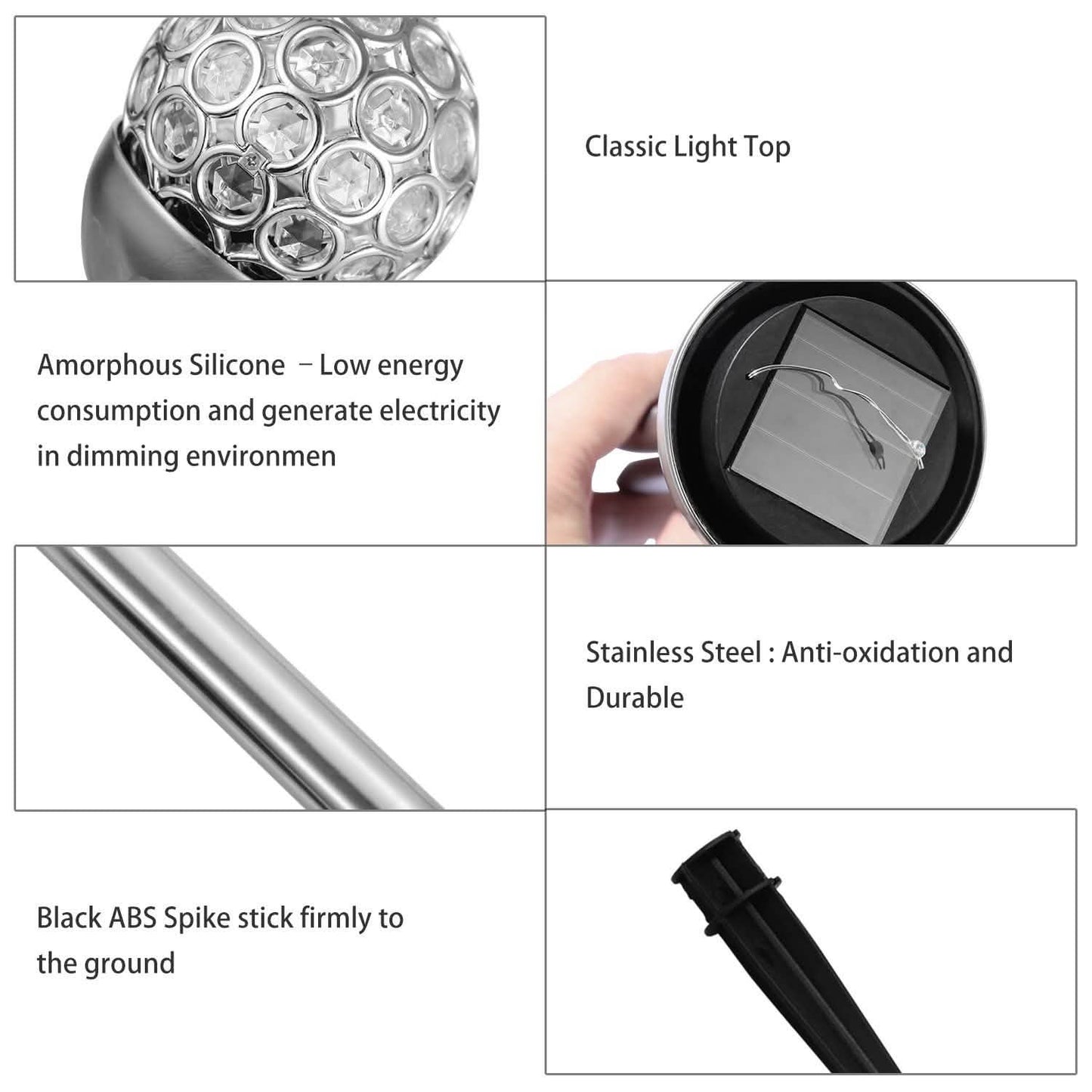 3-Pack: Solarek Outdoor Solar Lights Outdoor Lighting - Tophatter Daily Deals