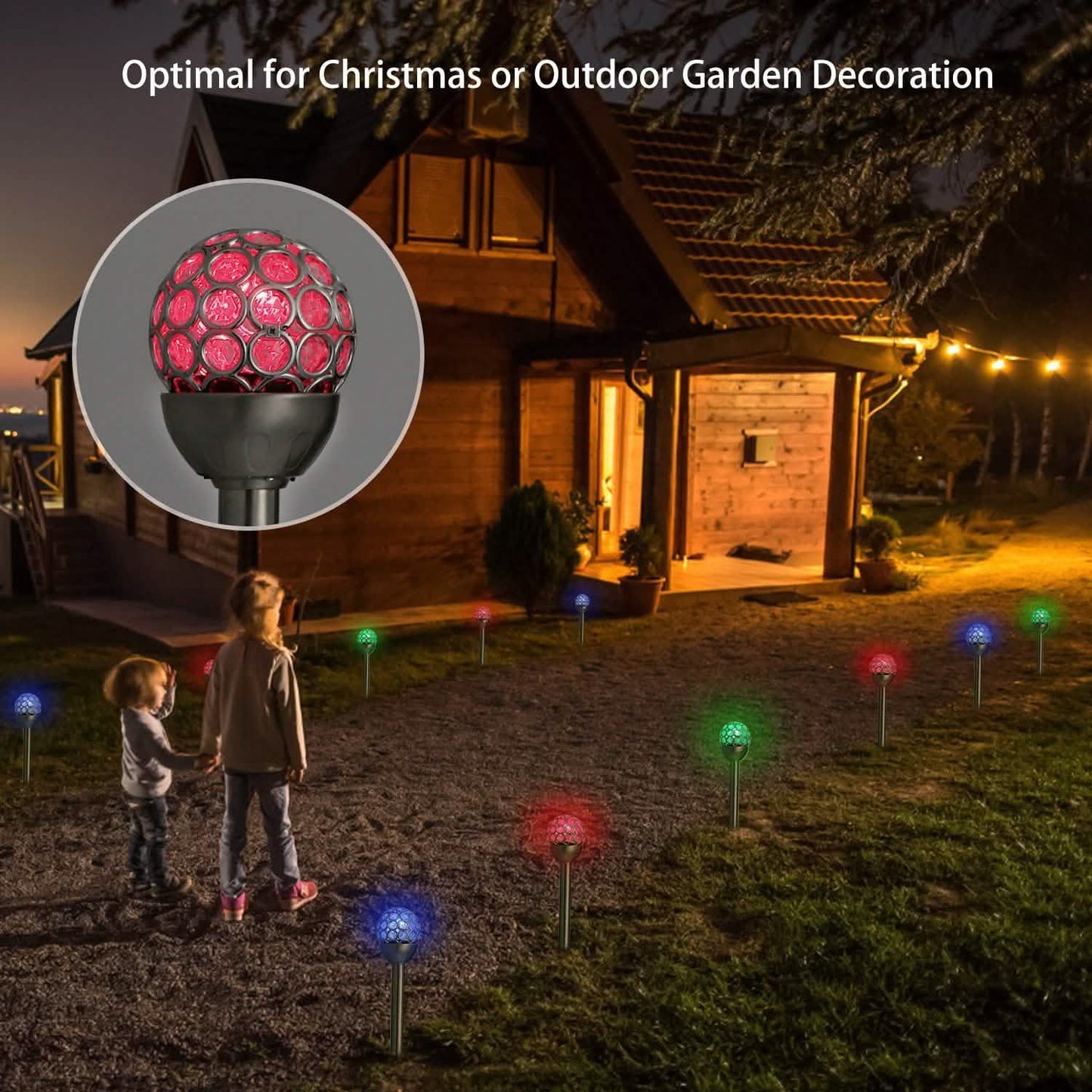3-Pack: Solarek Outdoor Solar Lights Outdoor Lighting - Tophatter Daily Deals