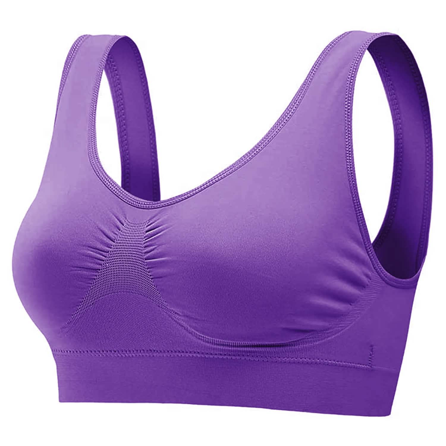 3-Pack: Women Seamless Wire-free Bra for Fitness Workout Women's Lingerie - Tophatter Daily Deals