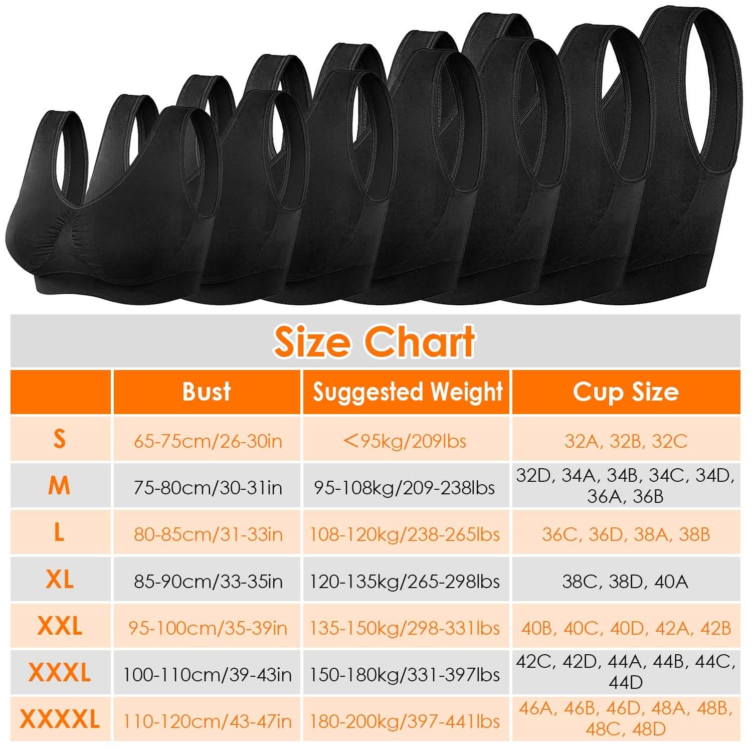 3-Pack: Women Seamless Wire-free Bra for Fitness Workout Women's Lingerie - Tophatter Daily Deals