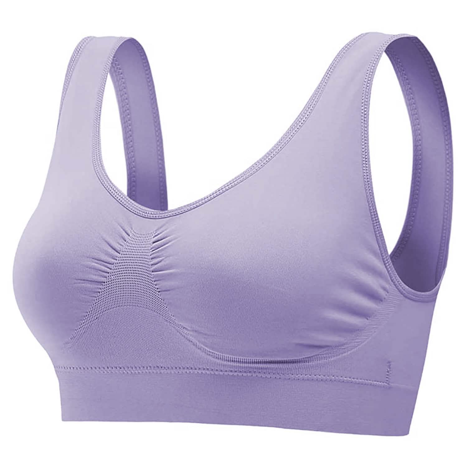 3-Pack: Women Seamless Wire-free Bra for Fitness Workout Women's Lingerie - Tophatter Daily Deals