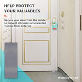 3-Pack: Wundermax Rubber Security Door Stoppers Home Improvement - Tophatter Daily Deals