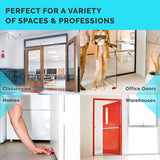 3-Pack: Wundermax Rubber Security Door Stoppers Home Improvement - Tophatter Daily Deals