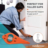 3-Pack: Wundermax Rubber Security Door Stoppers Home Improvement - Tophatter Daily Deals