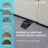 3-Pack: Wundermax Rubber Security Door Stoppers Home Improvement - Tophatter Daily Deals