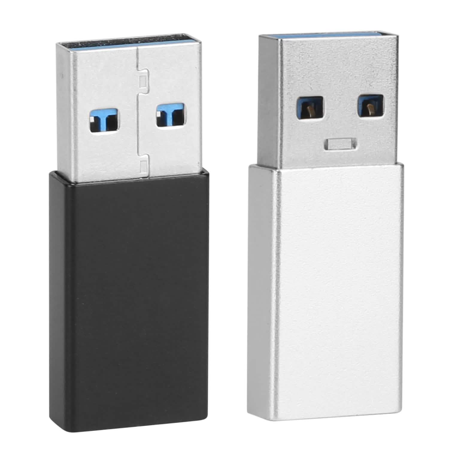 3-Packs: USB Type-C Male to USB A 3.0 OTG Male Port Converter Computer Accessories - Tophatter Daily Deals