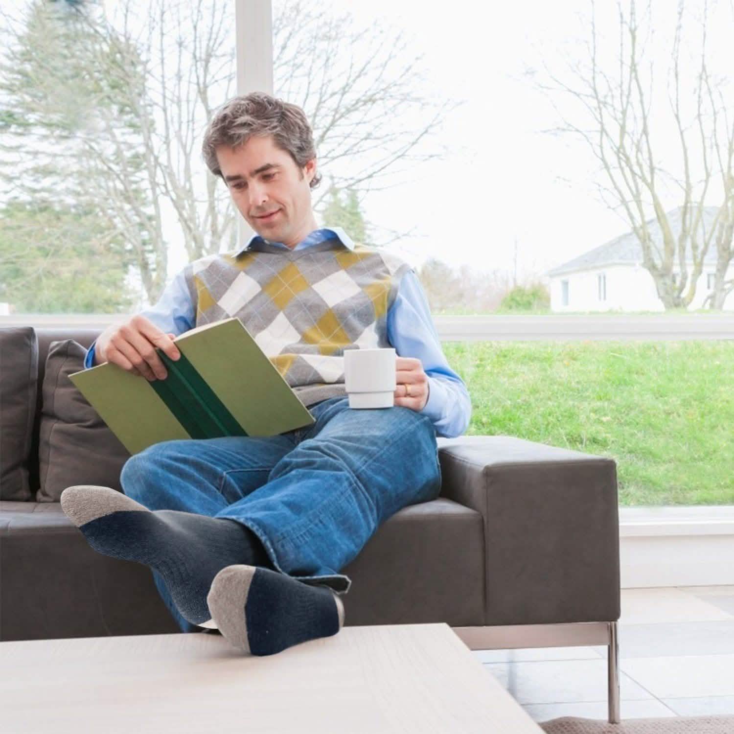 3-Pair: Men's Ankle Socks Compression Fit Men's Socks - Tophatter Daily Deals