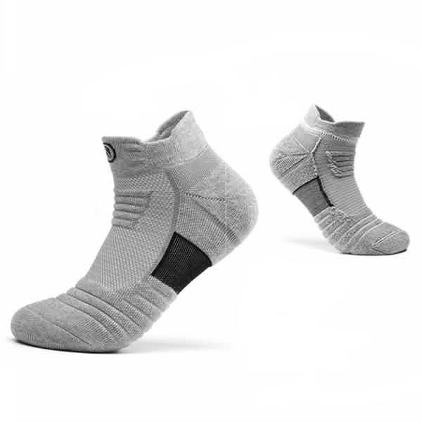 3-Pair: Men's Thick Towel Bottom Breathable Sweat-absorbent Outdoor Sports Running Socks Elite Basketball Sports Socks Men's Socks - Tophatter Daily Deals