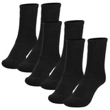 3-Pairs: Men Warm Wool Socks Black Men's Socks - Tophatter Daily Deals