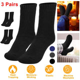 3-Pairs: Men Warm Wool Socks Men's Socks - Tophatter Daily Deals
