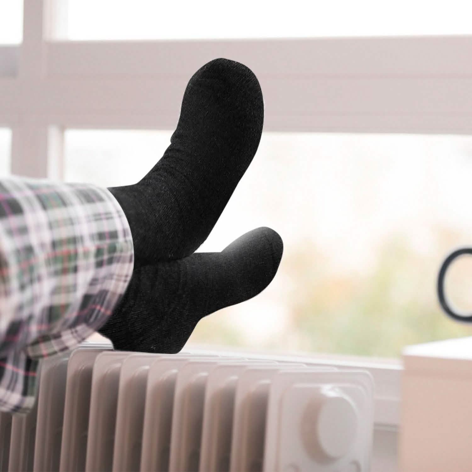 3-Pairs: Men Warm Wool Socks Men's Socks - Tophatter Daily Deals