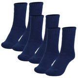 3-Pairs: Men Warm Wool Socks Dark Blue Men's Socks - Tophatter Daily Deals