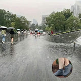 3-Pairs: Outdoor Latex Rain Boots Waterproof Shoe Cover Women's Socks & Hosiery - Tophatter Daily Deals
