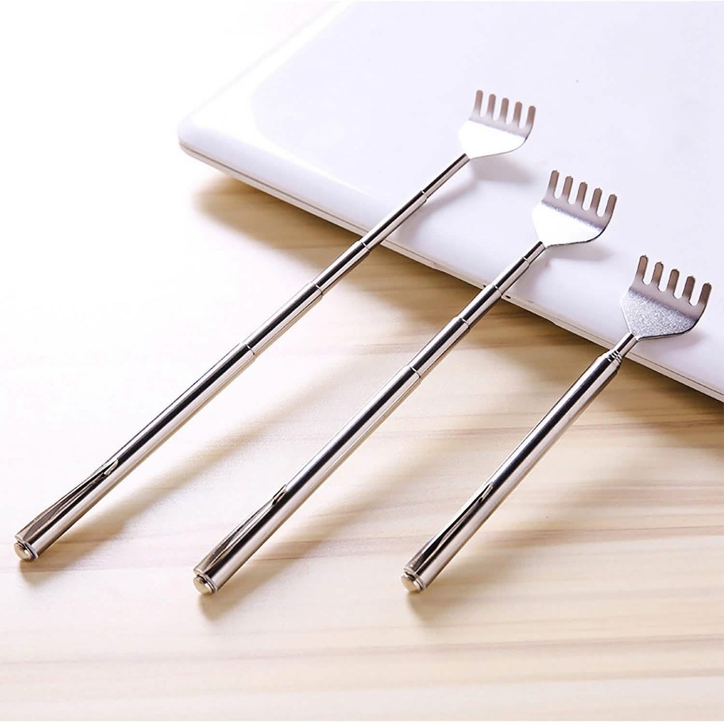 3-Piece: 20" Telescopic Back Scratcher Everything Else - Tophatter Daily Deals