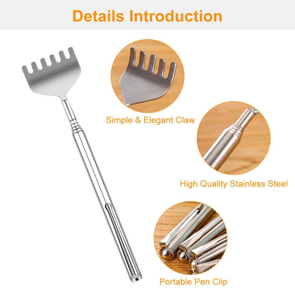3-Piece: 20" Telescopic Back Scratcher Everything Else - Tophatter Daily Deals