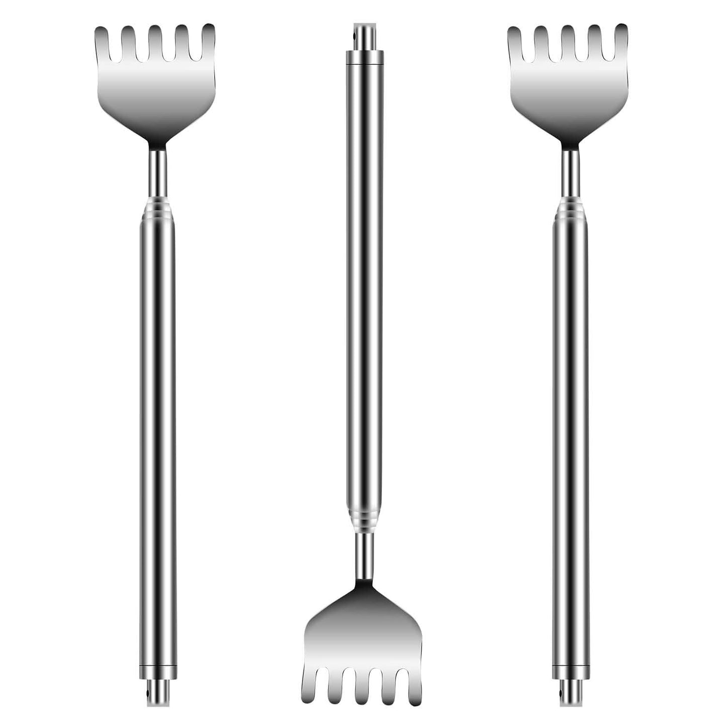 3-Piece: 20" Telescopic Back Scratcher Everything Else - Tophatter Daily Deals