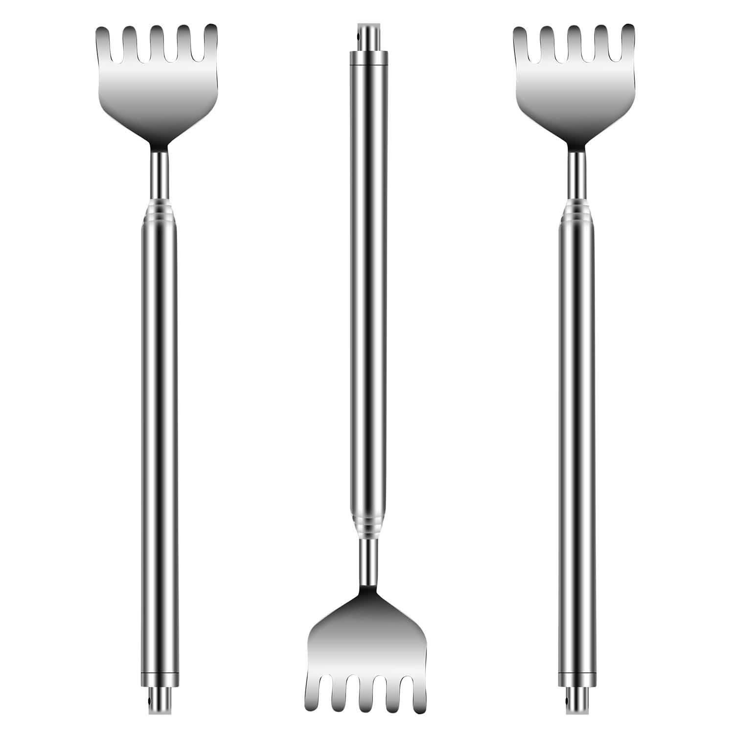3-Piece: 20" Telescopic Back Scratcher Everything Else - Tophatter Daily Deals