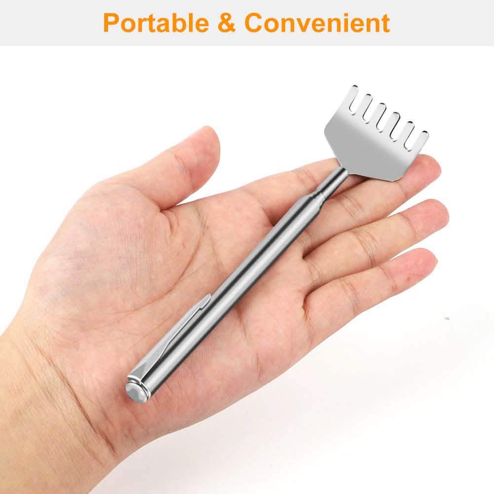 3-Piece: 20" Telescopic Back Scratcher Everything Else - Tophatter Daily Deals