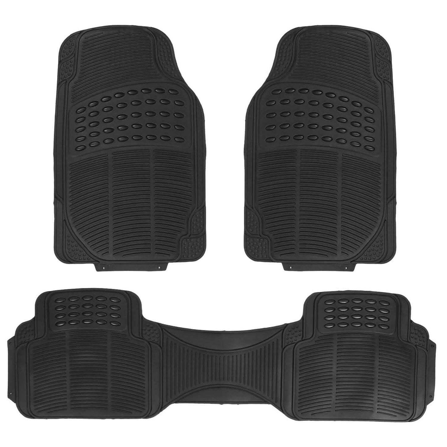 3-Piece: Automotive Floor Mats Set Automotive - Tophatter Daily Deals