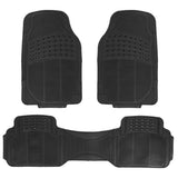 3-Piece: Automotive Floor Mats Set Automotive - Tophatter Daily Deals