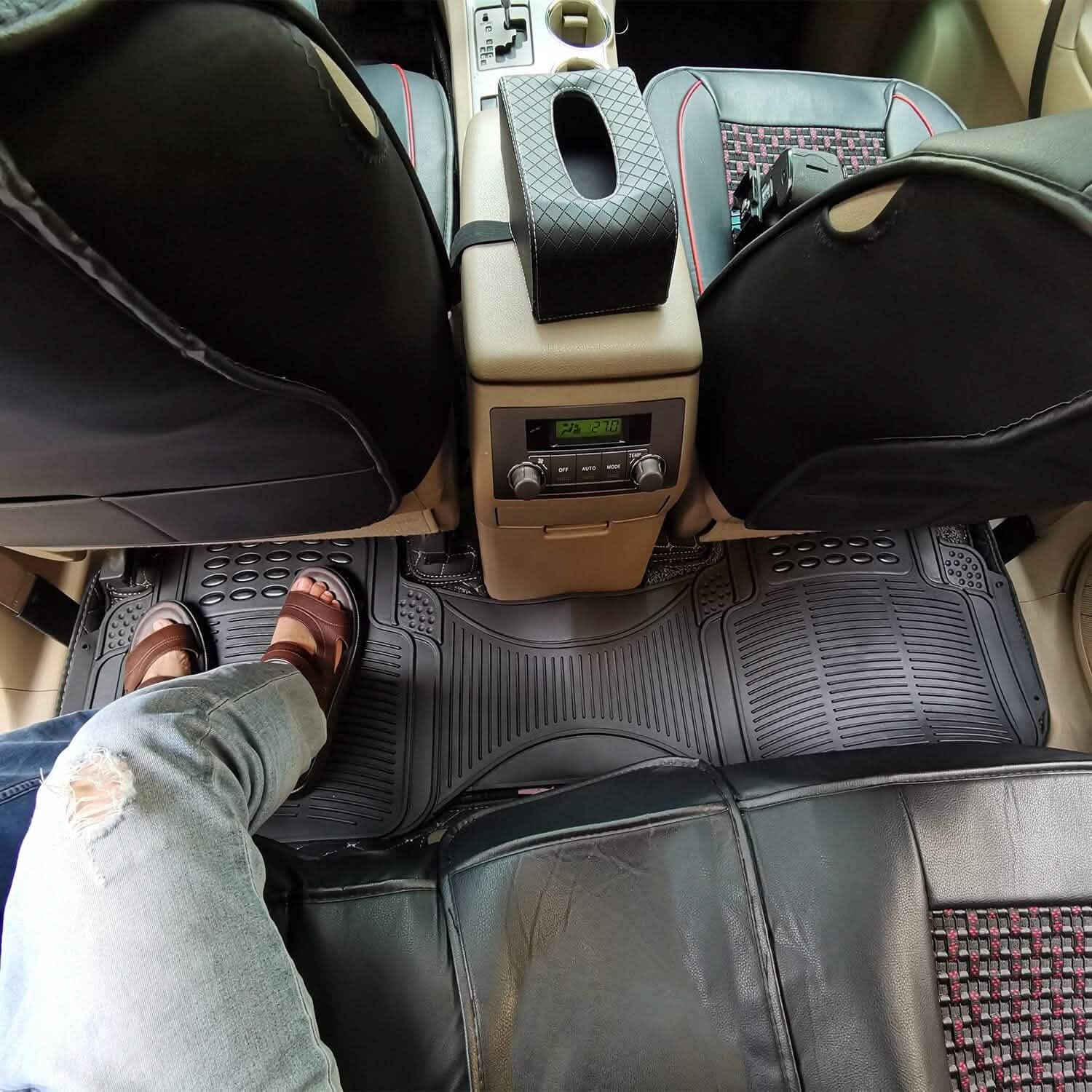 3-Piece: Automotive Floor Mats Set Automotive - Tophatter Daily Deals