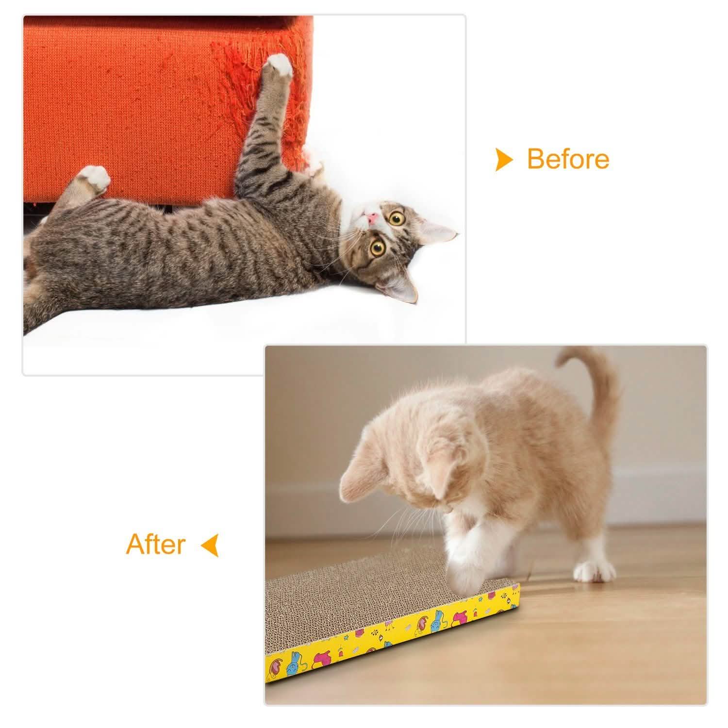 3-Piece: Cat Scratcher Pads Pet Supplies - Tophatter Daily Deals