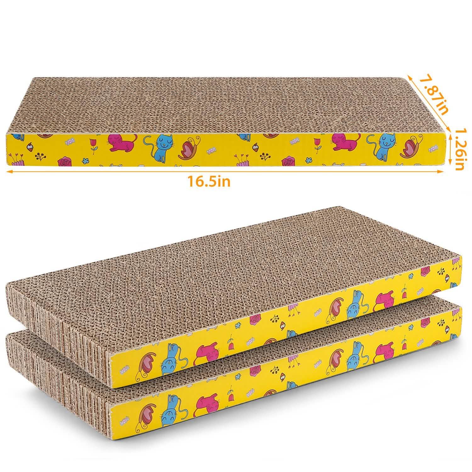 3-Piece: Cat Scratcher Pads Pet Supplies - Tophatter Daily Deals