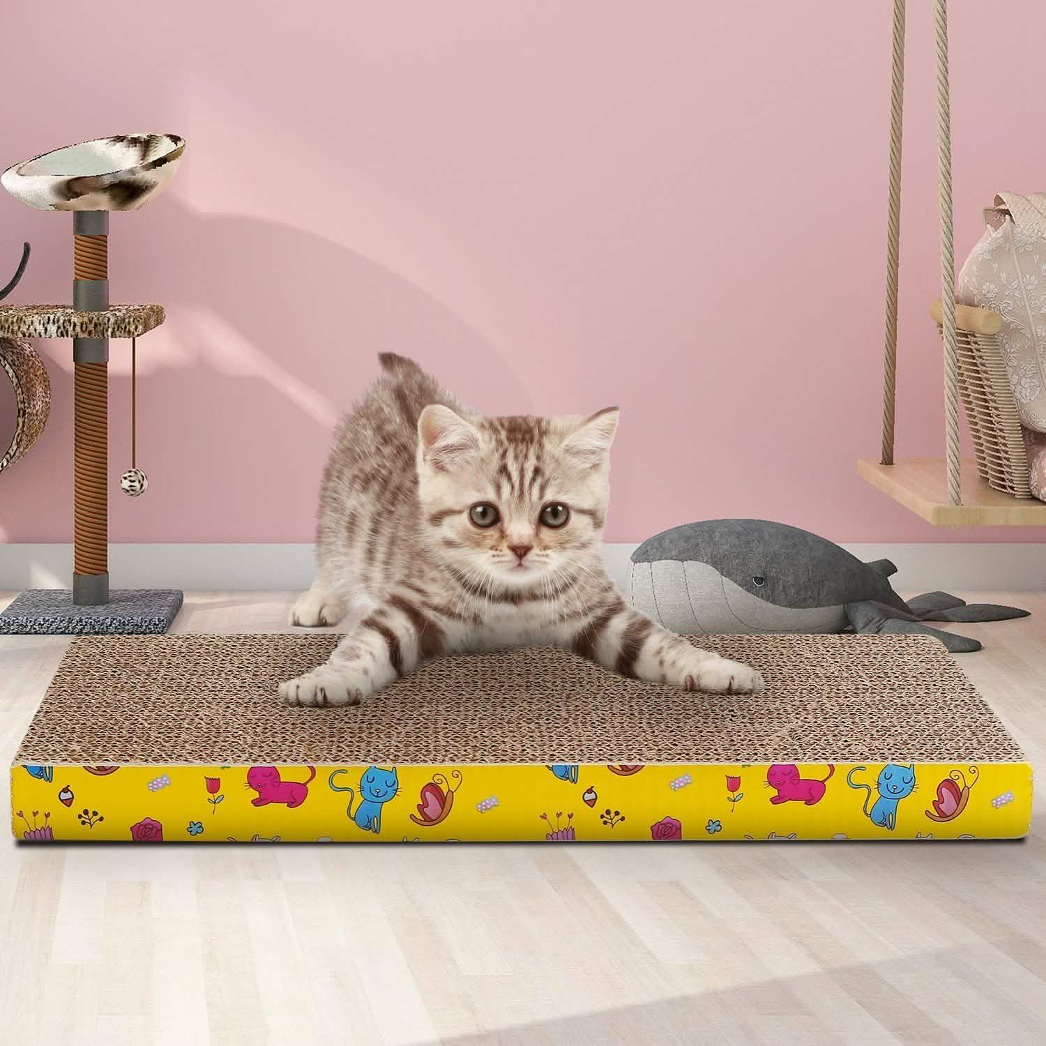 3-Piece: Cat Scratcher Pads Pet Supplies - Tophatter Daily Deals