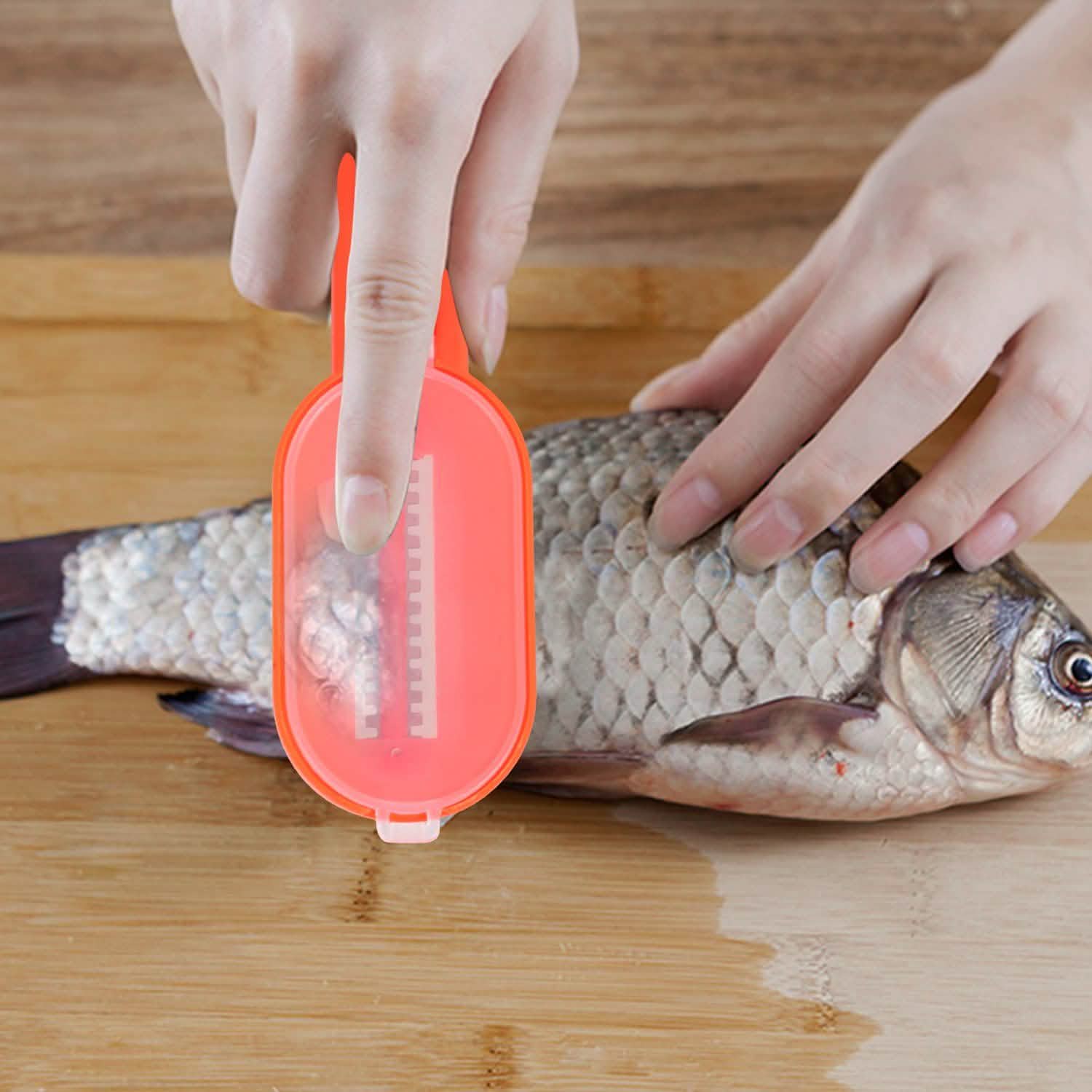 3-Piece: Fish Scale Remover Kitchen Tools & Gadgets - Tophatter Daily Deals