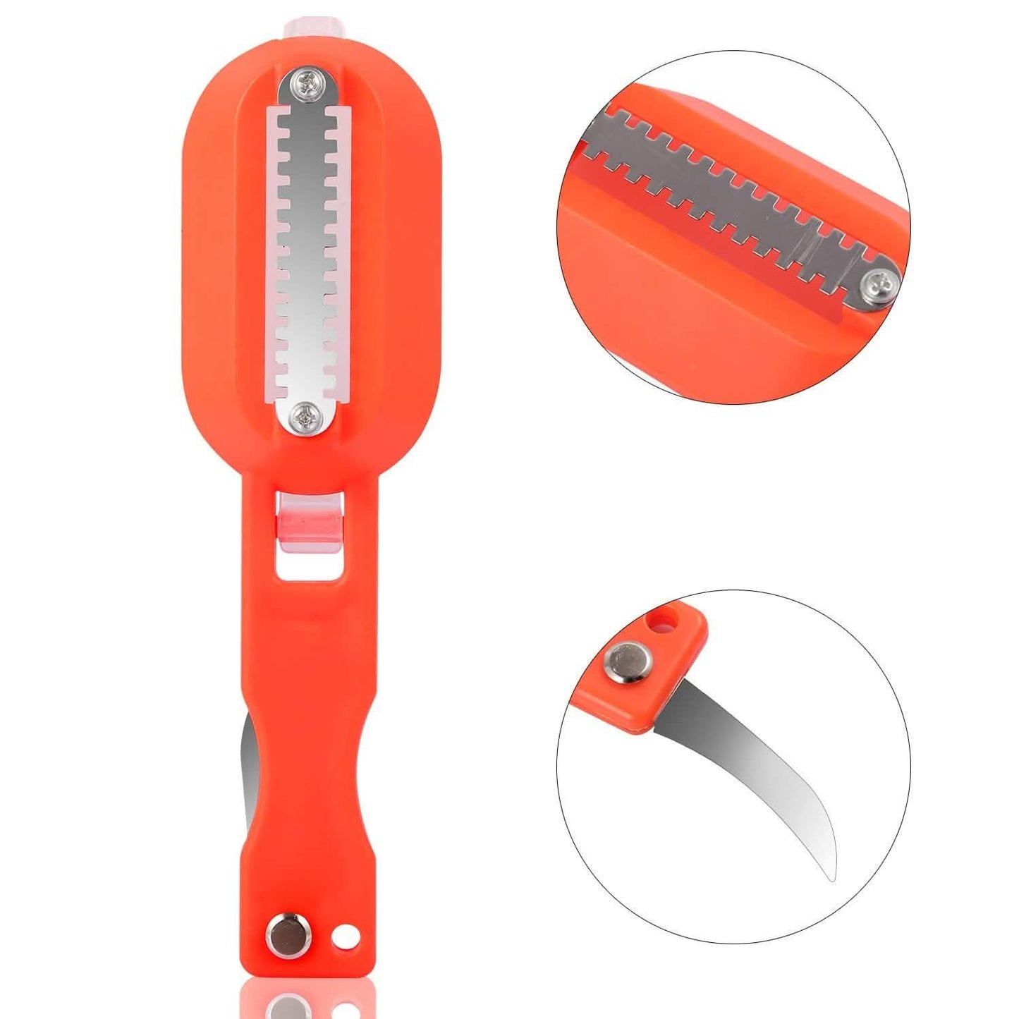 3-Piece: Fish Scale Remover Kitchen Tools & Gadgets - Tophatter Daily Deals