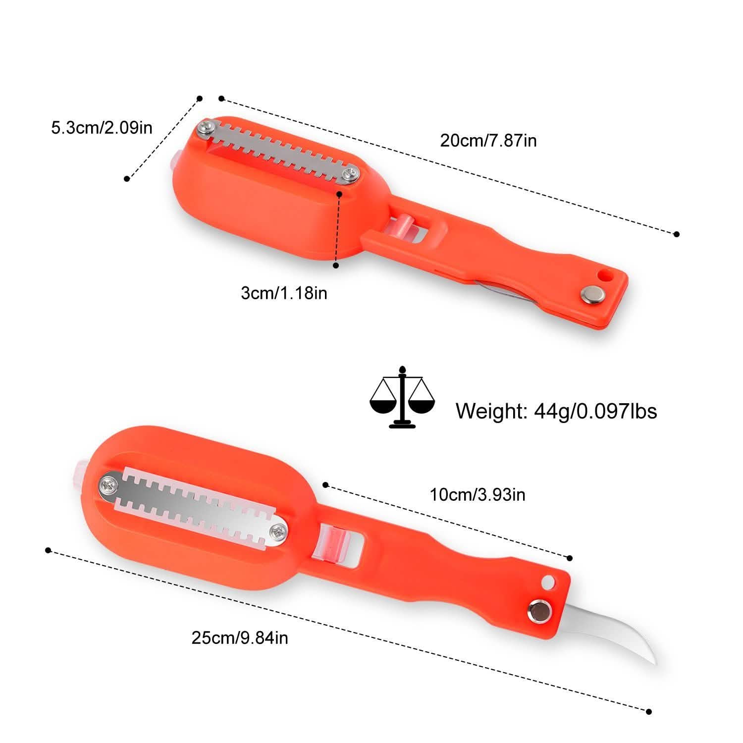 3-Piece: Fish Scale Remover Kitchen Tools & Gadgets - Tophatter Daily Deals