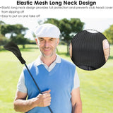 3-Piece: Long Neck Mesh Golf Club Head Cover Outdoor Recreation - Tophatter Daily Deals