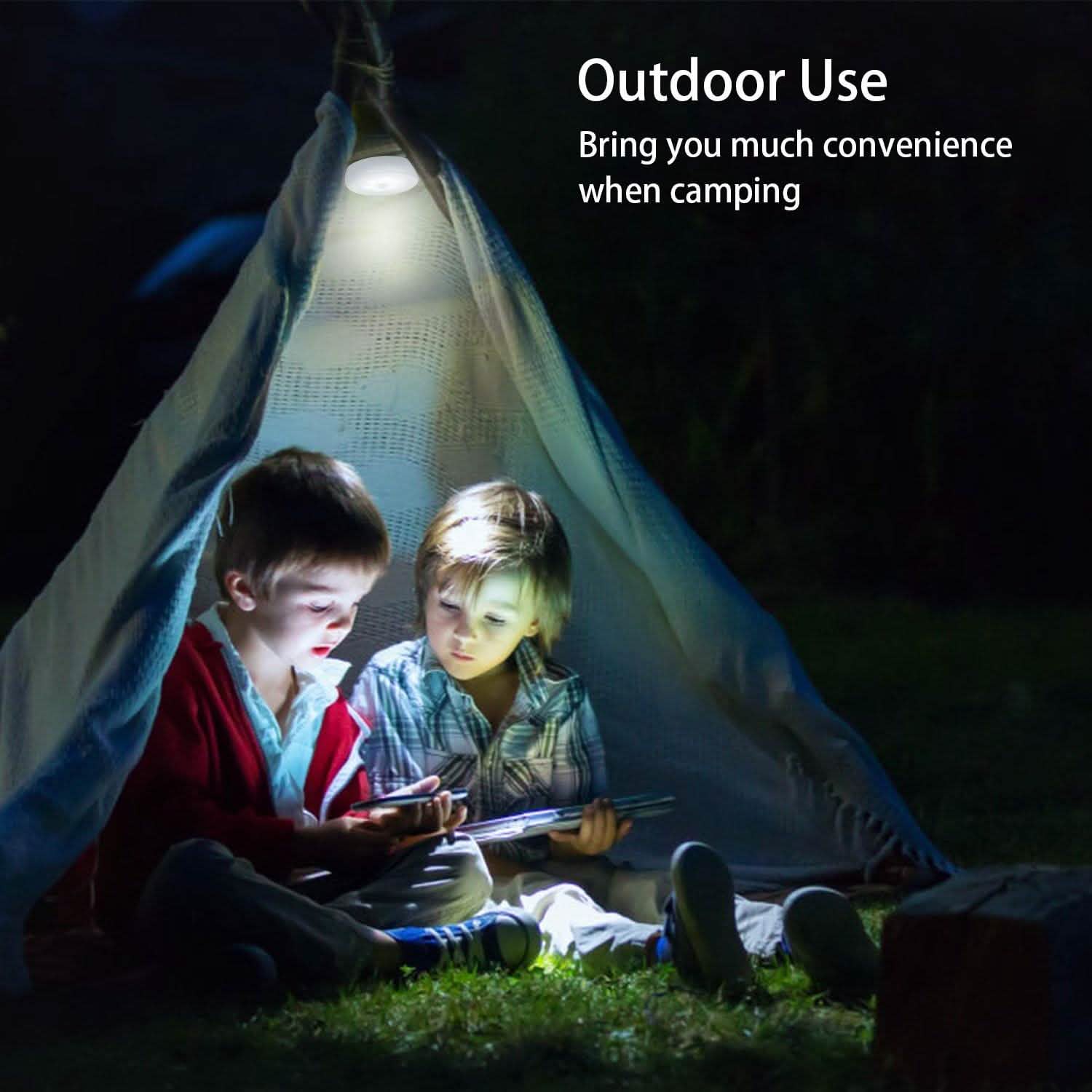 3-Piece: Motion Sensor Stick-on Cordless Night LED Lamp Indoor Lighting - Tophatter Daily Deals