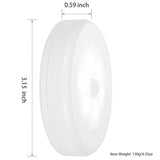 3-Piece: Motion Sensor Stick-on Cordless Night LED Lamp Indoor Lighting - Tophatter Daily Deals