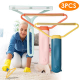 3-Piece: Portable Reusable Double Side Lint Remover Household Appliances - Tophatter Daily Deals