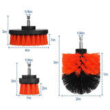 3-Piece Set: Drill Brush Power Scrubber Home Improvement - Tophatter Daily Deals