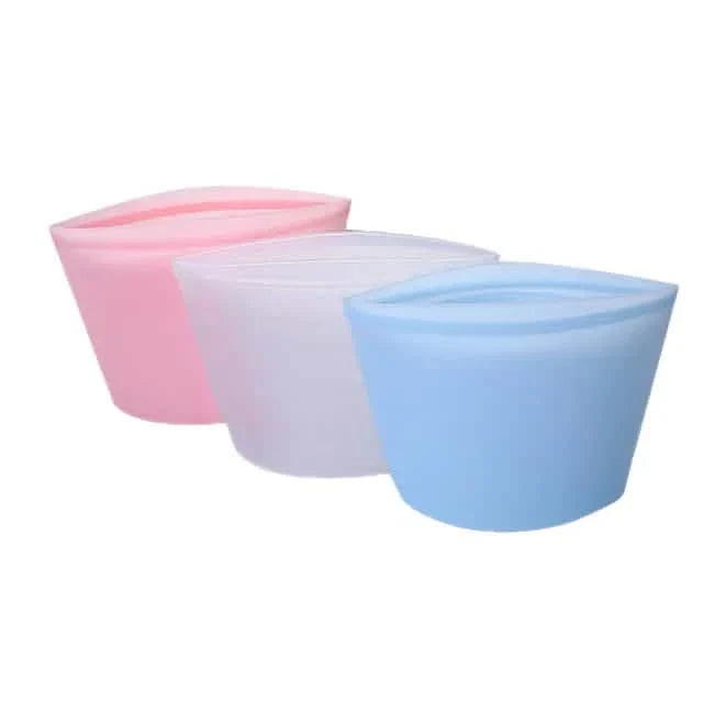 3-Piece Set: Reusable Refrigerator Fresh Bags Kitchen Storage - Tophatter Daily Deals