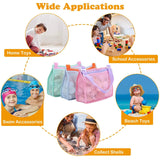 3-Pieces: Beach Mesh Bags Seashell Sand Tote Bag Outdoor Recreation - Tophatter Daily Deals