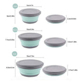3-Pieces: Folding Camping Bowl Set Kitchen Storage - Tophatter Daily Deals