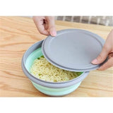 3-Pieces: Folding Camping Bowl Set Kitchen Storage - Tophatter Daily Deals