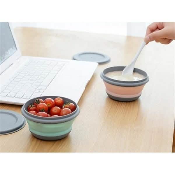 3-Pieces: Folding Camping Bowl Set Kitchen Storage - Tophatter Daily Deals
