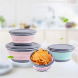 3-Pieces: Folding Camping Bowl Set Kitchen Storage - Tophatter Daily Deals