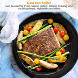 3-Pieces: Pre-Seasoned Cast Iron Skillet Kitchen Tools & Gadgets - Tophatter Daily Deals