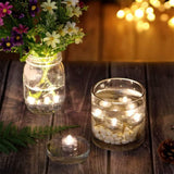 3-Pieces: Submersible LED Tea Lights Waterproof Candle Lights Indoor Lighting - Tophatter Daily Deals