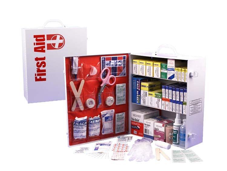3-Shelf First Aid Cabinet Survival - Tophatter Daily Deals