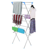 3 Tier Laundry Rack Foldable Clothes Drying Rack Storage & Organization - Tophatter Daily Deals